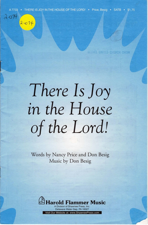 There Is Joy in the House of the Lord! (2-074)