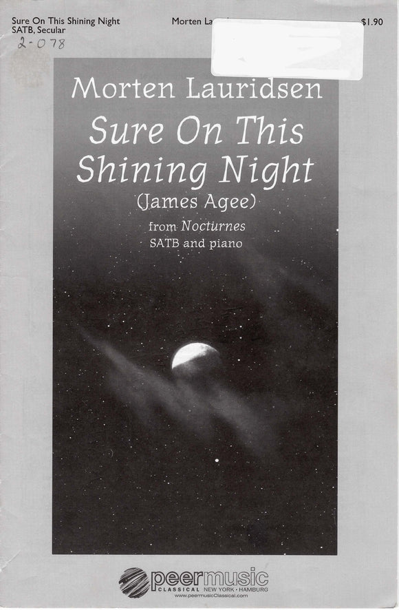 Sure on This Shining Night (2-078)