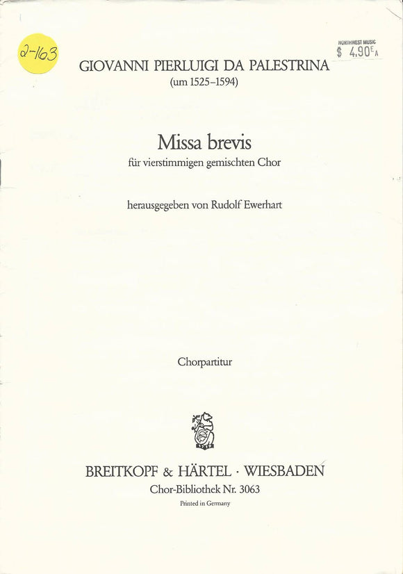 Missa Brevis (2-163)