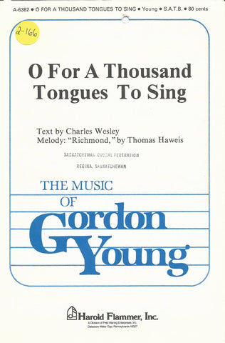 O For a Thousand Tongues to Sing (2-166)