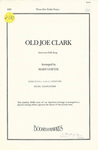 Old Joe Clark (2-170)