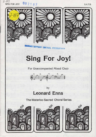 Sing for Joy! (2-187)