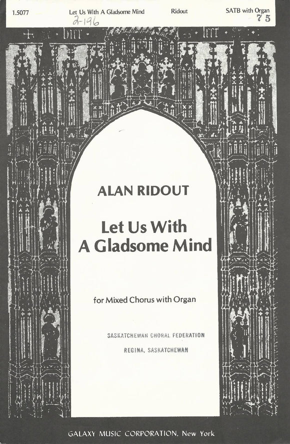 Let us With a Gladsome Mind (2-196)