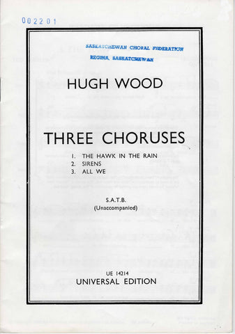 Three Choruses (2-201)