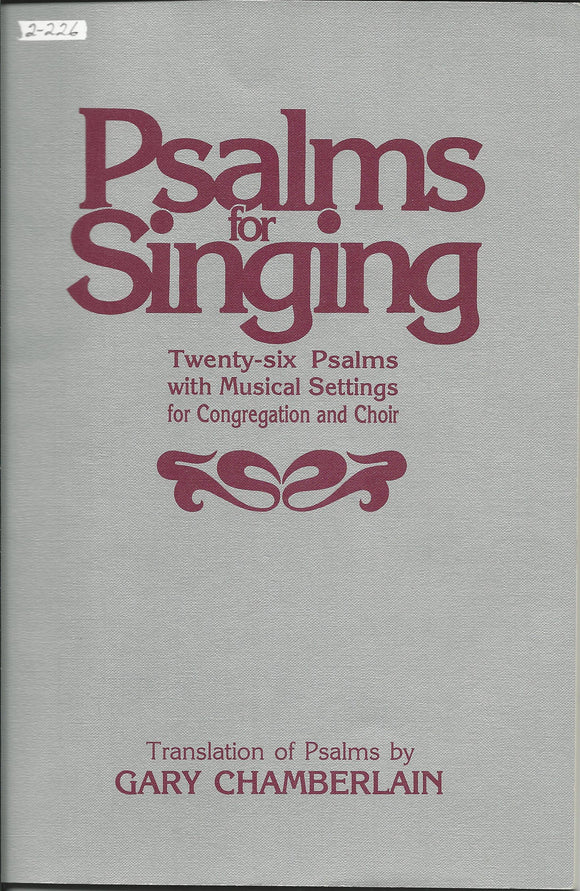 Psalms for Singing (2-226)