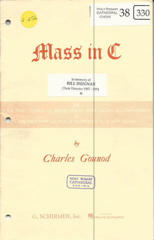 Mass in C (2-256)