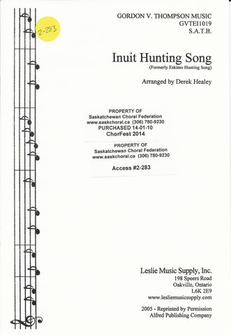 Inuit Hunting Song (2-283)