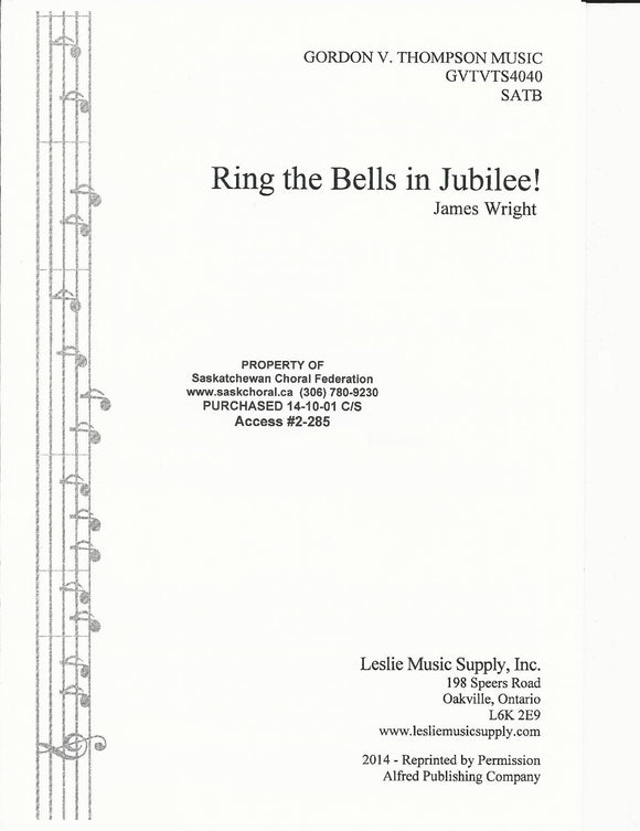 Ring the Bells in Jubilee! (2-285)