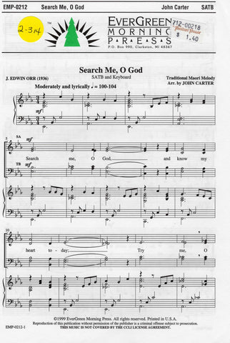 Search Me, O God (2-314)