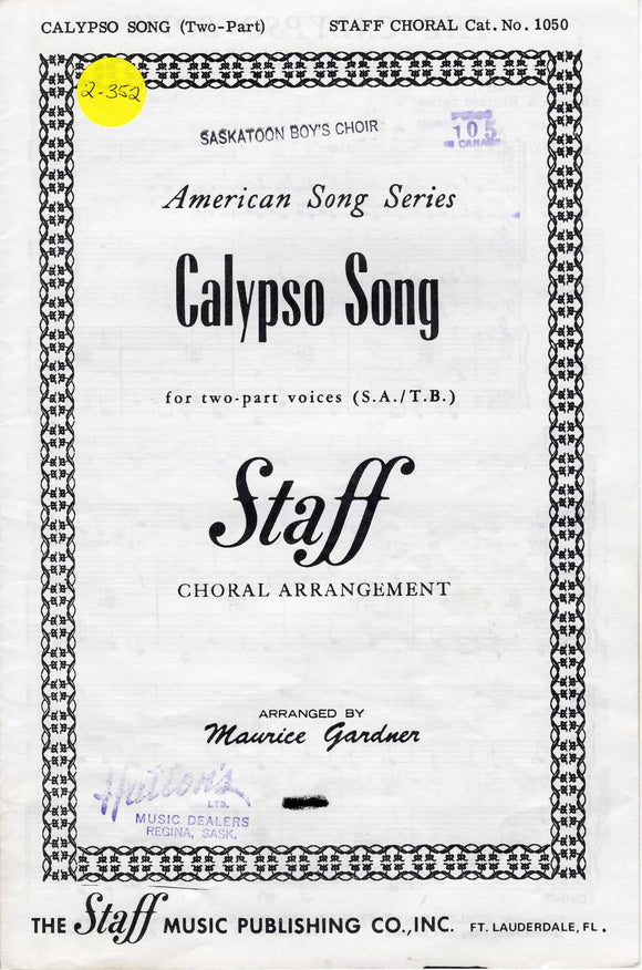 Calypso Song (2-352)