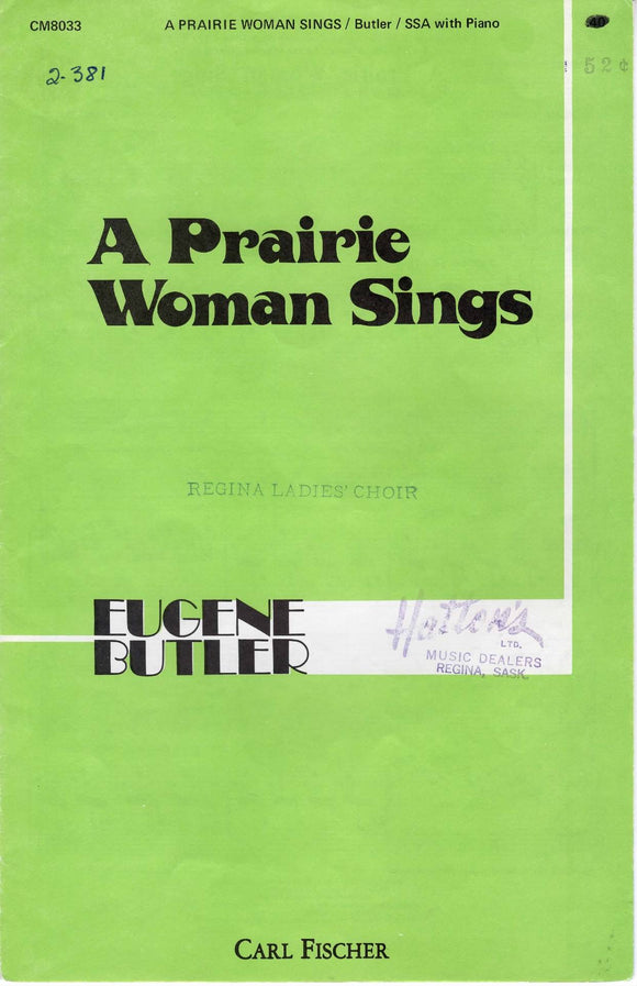 Prairie Woman Sings, A (2-381)