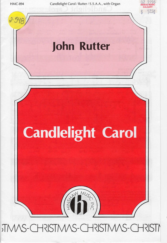 Candlelight Carol (2-548)