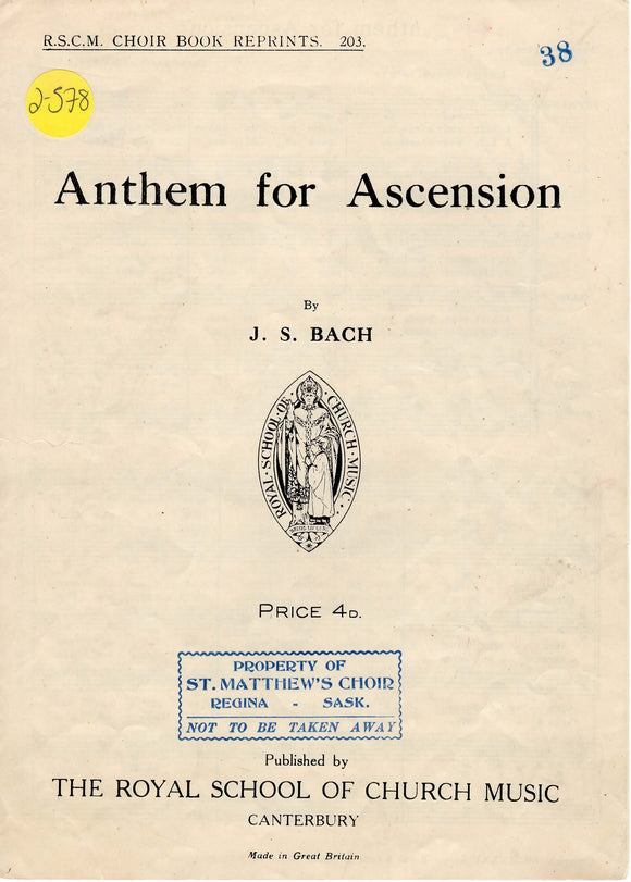 Anthem for Ascension (2-578)