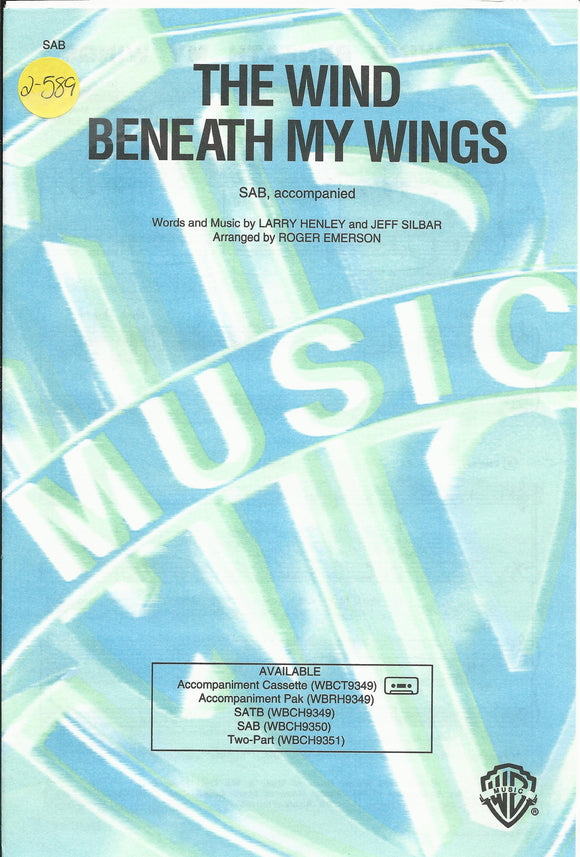 Wind Beneath My Wings, The (2-589)