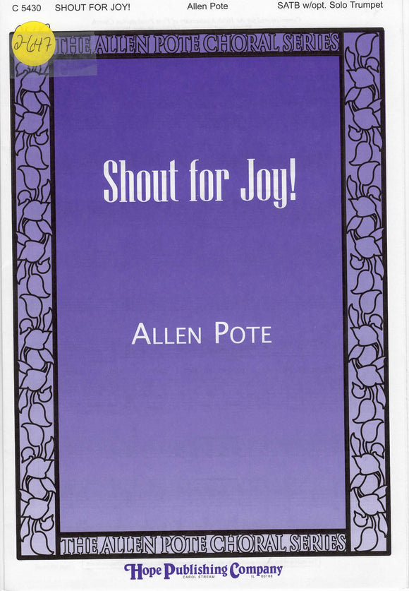 Shout for Joy! (2-647)