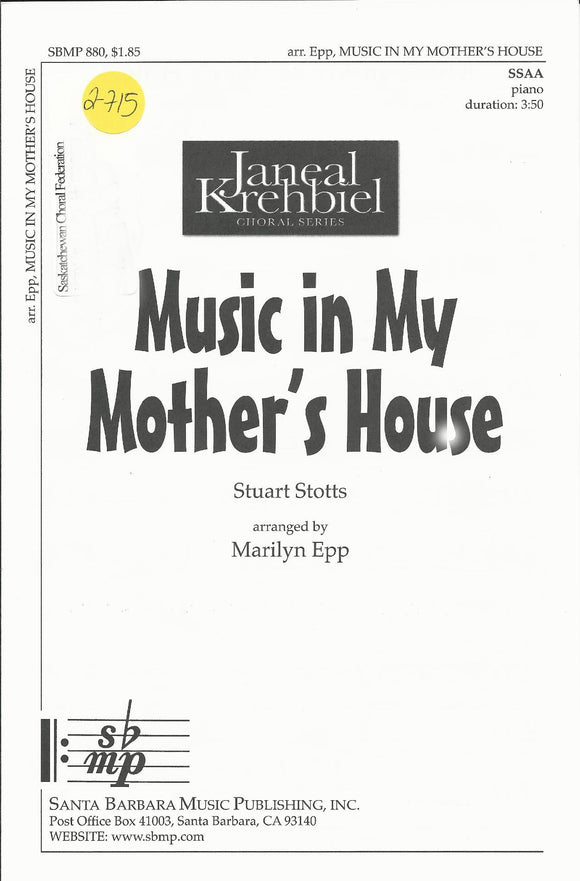 Music in My Mother's House (2-715)