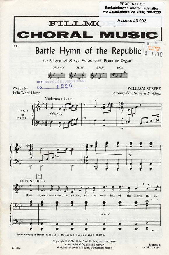Battle Hymn of the Republic (3-002)