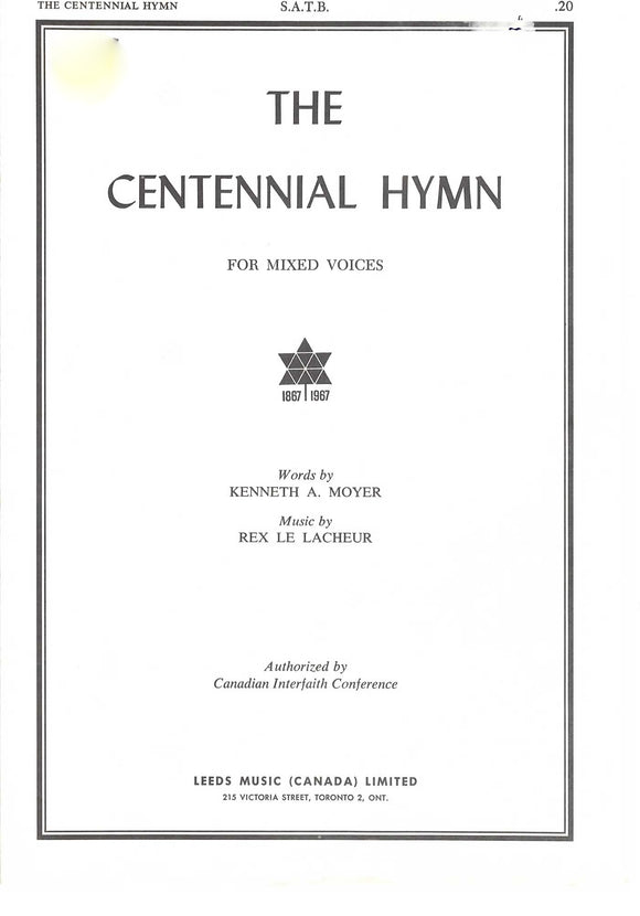 Centennial Hymn, The (3-751)